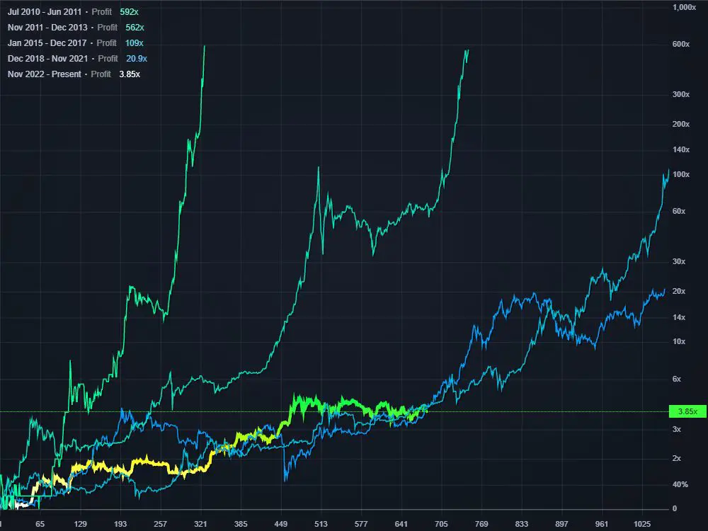 Bitcoin Bull Markets